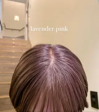 ショート カラー メンズ 落合希 Olivebeigeのヘアスタイル