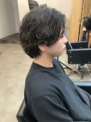 パーマ メンズ BLEACHi高崎店 /湯浅泳作のヘアスタイル
