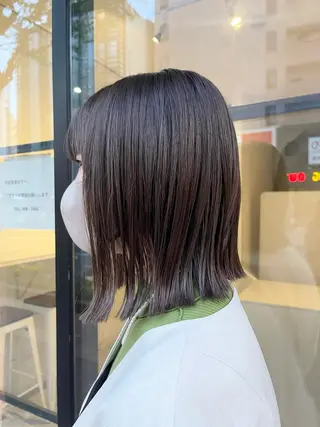 ミディアム 園田 渉 ◤SHIKIO◢のヘアスタイル
