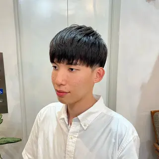 メンズ レイヤーカット✩. しみずこなねのヘアスタイル