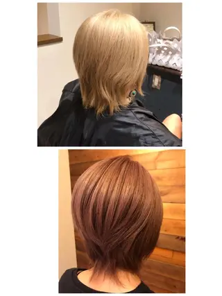 ショート カラー Ray hair 春日部のヘアスタイル