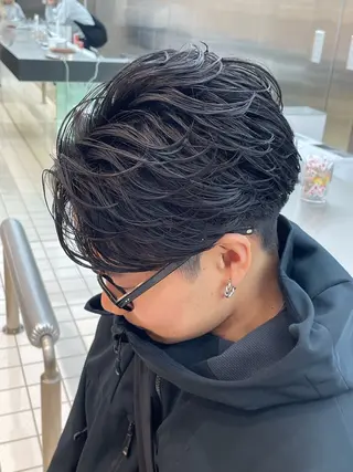 パーマ メンズ fifth 武正 琉生のヘアスタイル