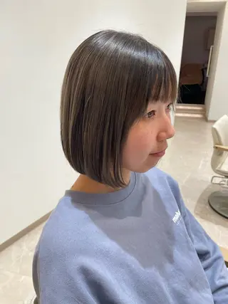 ショート カラー 髪質改善ケア/透明感 カラー伊藤 千尋のヘアスタイル