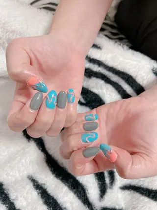 ネイル kaenail 瑞江のネイルデザイン