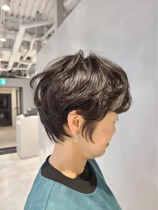 ショート パーマ ショート・ボブ✂️ 紅葉のヘアスタイル