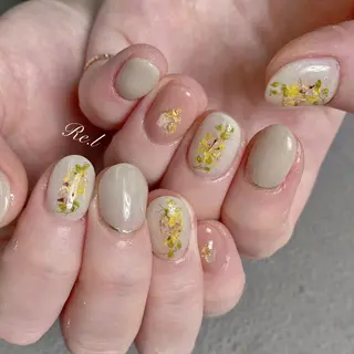 ネイル モチの良さ◉ フィルインネイル♡のネイルデザイン