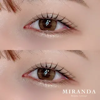 マツエク・マツパ MIRANDA beautyのマツエク・マツパデザイン