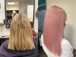 カラー manabu髪質改善 縮毛矯正モデル募集中のヘアスタイル