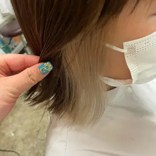 ショート カラー 北川 智海のヘアスタイル