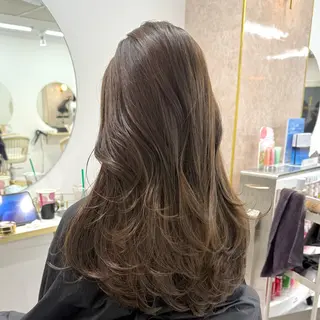 ロング ブリーチなしダブル カラー/レイヤー太我のヘアスタイル