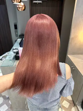 セミロング カラー AYAKASA 暖色カラー/レイヤーのヘアスタイル