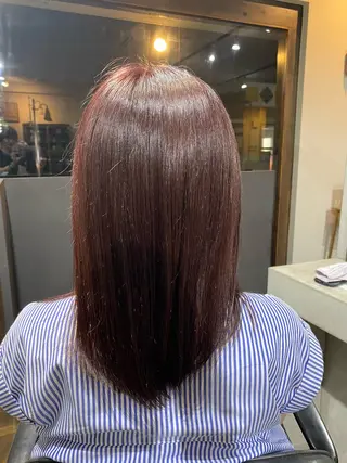 カラー 寺本 玲花のヘアスタイル