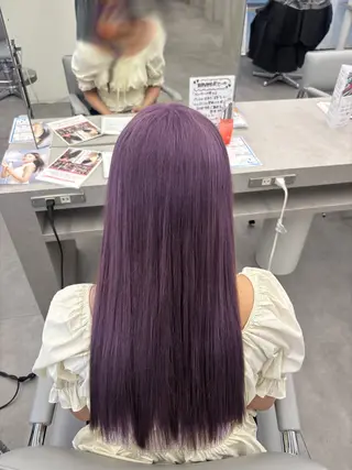 ロング ブリーチ/ハイトーン 🤍そな🤍のヘアスタイル