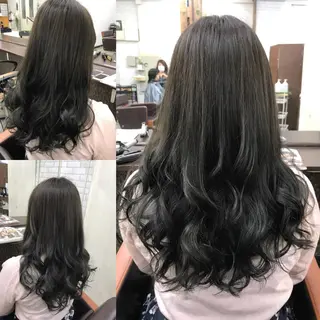 ロング カラー ヘアアレンジ 大賀 海夕の眉毛・アイブロウイメージ