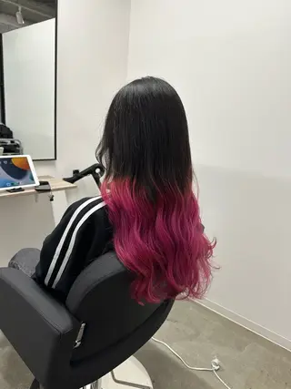 ロング カラー 髪質改善/ブリーチ/ メンズパーマ遠藤勇輝のヘアスタイル