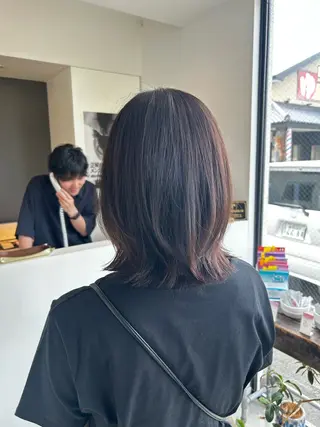 ミディアム ヴァンキャトル 山口裕真のヘアスタイル