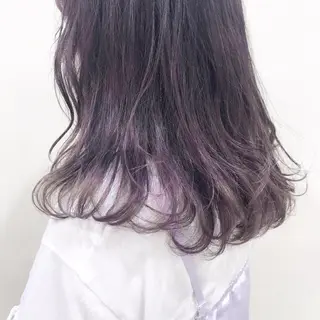 ロング カラー ヘアアレンジ TSUNA 🌙 Lim 五反田のマツエク・マツパデザイン