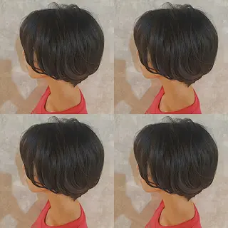 ショート レイヤーカット⭐︎ 韓国ヘア⭐︎YUKAのヘアスタイル