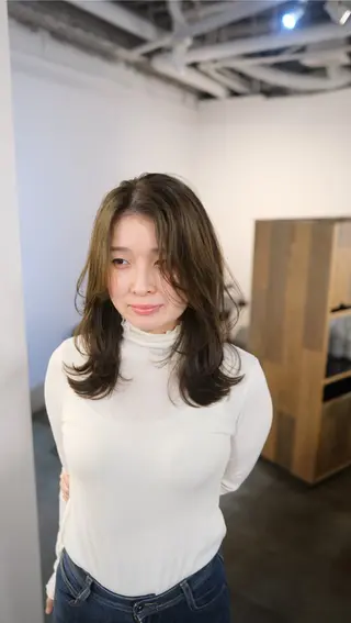 セミロング 似合わせレイヤー✄﻿ ヨシノ マサキのヘアスタイル