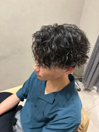 パーマ メンズ 💜N°大分💜 三浦のヘアスタイル