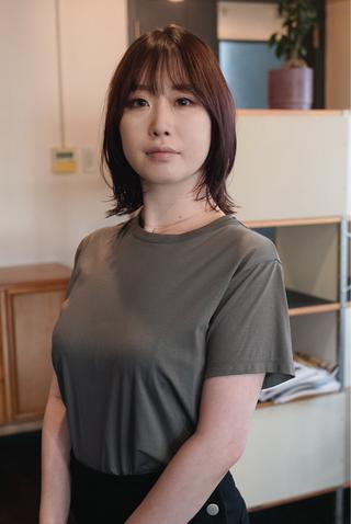 ミディアム カラー 千葉 慎也のヘアスタイル