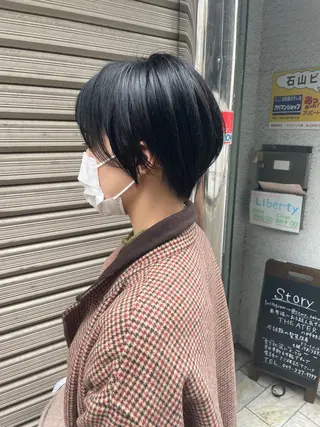 ショート カラー 🦋ボブ・ショート・ レイヤー🦋トシキのヘアスタイル
