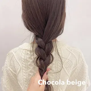 ロング カラー ヘアアレンジ 天神レイヤーカット No.1💖マユカのヘアスタイル