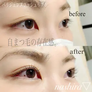 マツエク・マツパ nashira恵比寿 まつ毛&眉毛サロンのマツエク・マツパデザイン