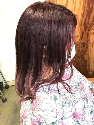 ミディアム カラー 💎髪質改善💎 デザイナーshinのヘアスタイル