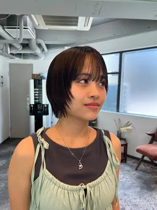 ショート 🎀ツヤ髪/レイヤー /ボブ/hana🎀のヘアスタイル