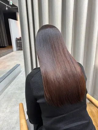 ロング カラー 🤍美髪縮毛/髪質 改善/池上夏凜🤍のヘアスタイル