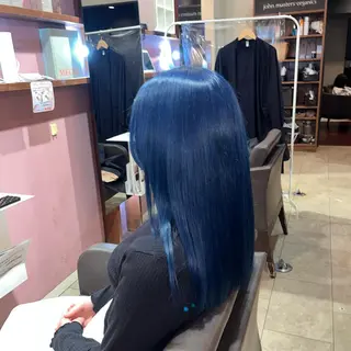 ロング カラー 髪質改善・縮毛矯正 特化・ユウシンのヘアスタイル