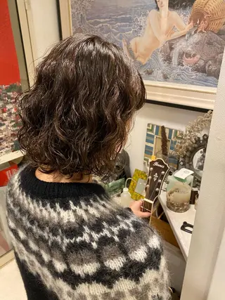 ミディアム Moca 〰️のヘアスタイル