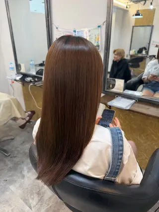 ロング miu ❤︎レディー スモデル募集🌙のヘアスタイル