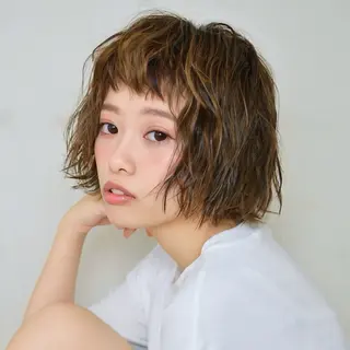 ショート パーマ ショート/ボブ【二子 玉川】原田憲太のヘアスタイル