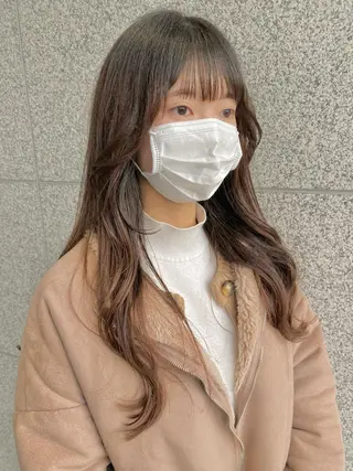ロング LUVISM新潟🎀 透明感カラー/ミユのヘアスタイル
