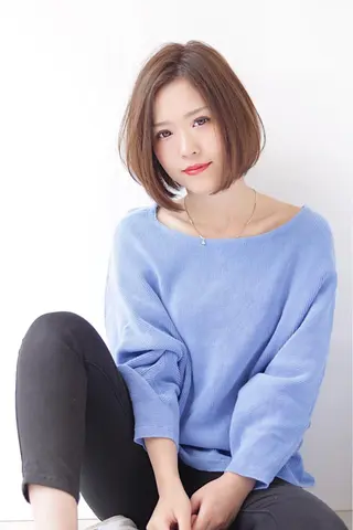 ショート 傷ませにくいブリーチ 浦野優希のヘアスタイル
