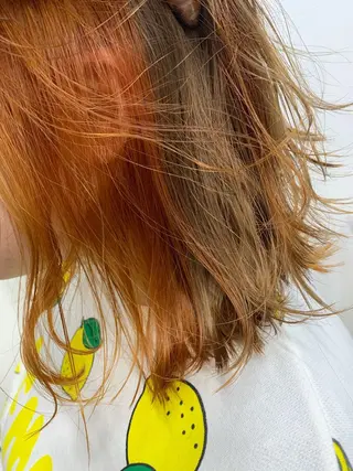 ミディアム 初めてでも失敗しない 透明感カラー　Miiのヘアスタイル