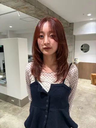 ロング 奥野 涼香のヘアスタイル