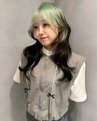 ロング Noe🎀 梅田美容師のヘアスタイル