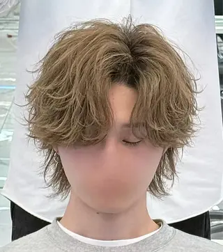 ショート パーマ メンズ メンズ特化 /パーマ/大窪歩輝のヘアスタイル