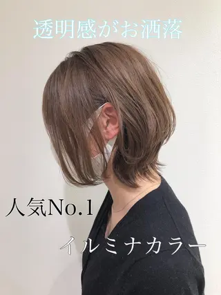 ショート カラー 大人女性のショート ・ボブ✂︎沼尻典祥のヘアスタイル
