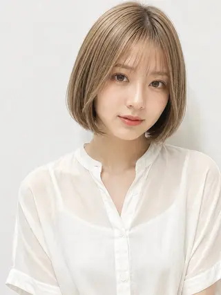 ミディアム MYRTLE TSUNODAのヘアスタイル