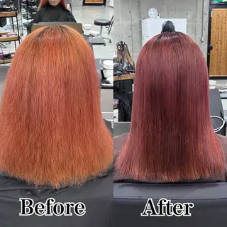 ミディアム Aoba 🫧艶ハイトーン🫧のヘアスタイル
