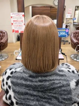 ミディアム カラー 🍎レイヤー🍎 SAYAのヘアスタイル