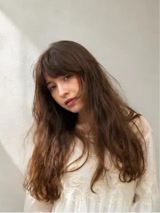 ロング 川口開世/カット・ お悩み相談◎のヘアスタイル
