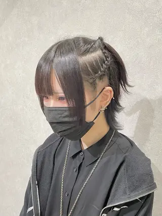 ミディアム ヘアアレンジ メンズ Hiro ヒロのヘアスタイル