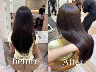 セミロング Lond roseのヘアスタイル