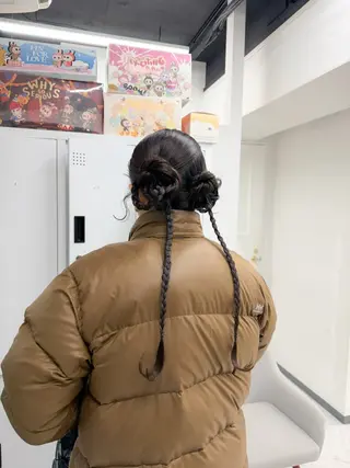 ヘアアレンジ DRIP HONOKAのヘアスタイル