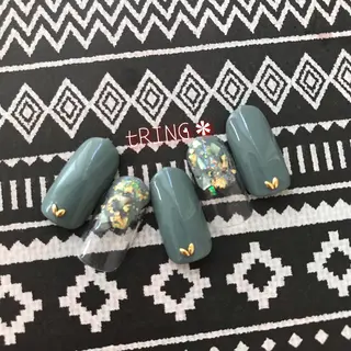 ネイル tRING* しいの木台のネイルデザイン